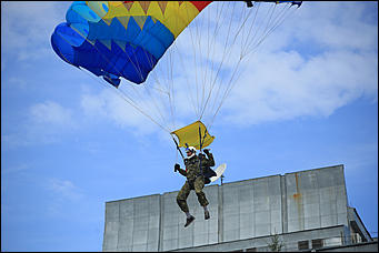 2 август 2018 г., Барнаул. Смолихина Екатерина   Горим за ВДВ: как в Барнауле отметили День десантника