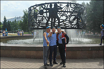 2 август 2018 г., Барнаул. Смолихина Екатерина   Горим за ВДВ: как в Барнауле отметили День десантника