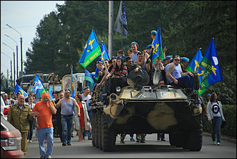 2 август 2018 г., Барнаул. Смолихина Екатерина   Горим за ВДВ: как в Барнауле отметили День десантника