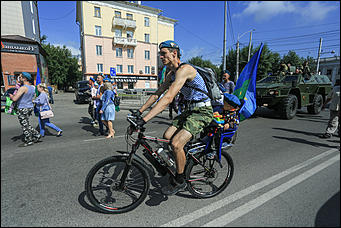 2 август 2018 г., Барнаул. Смолихина Екатерина   Горим за ВДВ: как в Барнауле отметили День десантника