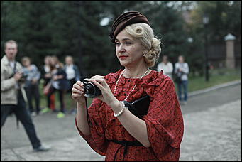 2 сентября 2017 г., Барнаул. Екатерина Смолихина   Элегантный юбилей: ретро-велопробег в пятый раз прошел в Барнауле