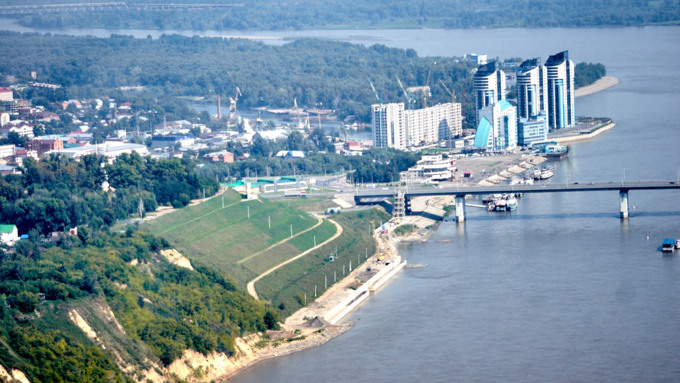 18 август 2016 г., Барнаул   Дух захватывает: корреспондент Amic.ru облетел Барнаул на вертолете и сфотографировал удивительные виды города