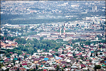 18 август 2016 г., Барнаул   Дух захватывает: корреспондент Amic.ru облетел Барнаул на вертолете и сфотографировал удивительные виды города