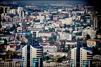 18 август 2016 г., Барнаул   Дух захватывает: корреспондент Amic.ru облетел Барнаул на вертолете и сфотографировал удивительные виды города