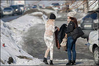 31 март 2017 г., Барнаул   Наступили теплые деньки. Весна в Барнауле