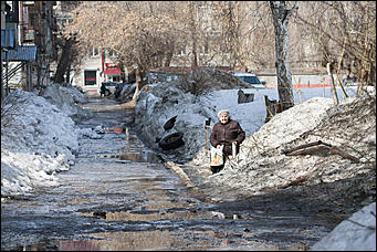31 март 2017 г., Барнаул   Наступили теплые деньки. Весна в Барнауле
