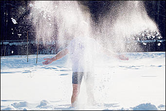 29 февраль 2016 г., Барнаул © Амител Вячеслав Мельников. Николай Бондароенко   Дождались! Первый день весны 