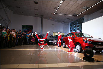 23 декабрь 2015 г., Барнаул   Презентация Lada VESTA в Автоцентре АНТ состоялась
