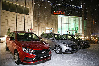 23 декабрь 2015 г., Барнаул   Презентация Lada VESTA в Автоцентре АНТ состоялась