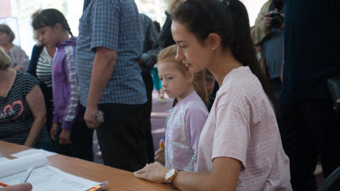 18 сентябрь 2016 г., Барнаул &copy; Амител Вячеслав Мельников   Как проходят выборы-2016 в Барнауле? Фоторепортаж 