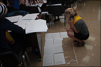 18 сентябрь 2016 г., Барнаул © Амител Вячеслав Мельников   Что делали в штабах политических партий в ночь после выборов? Фоторепортаж