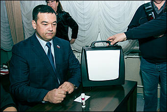 25 декабря 2015.г, Барнаул   Как выбирали сити-менеджера Барнаула Сергея Дугина