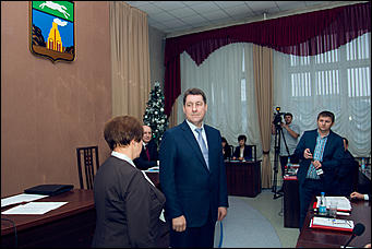 25 декабря 2015.г, Барнаул   Как выбирали сити-менеджера Барнаула Сергея Дугина