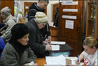19 марта 2018 г.,Барнаул. Екатерина Смолихина Как Барнаул выбирал президента России