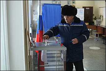 19 марта 2018 г.,Барнаул. Екатерина Смолихина Как Барнаул выбирал президента России