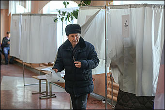 19 марта 2018 г.,Барнаул. Екатерина Смолихина Как Барнаул выбирал президента России