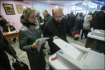 19 марта 2018 г.,Барнаул. Екатерина Смолихина Как Барнаул выбирал президента России