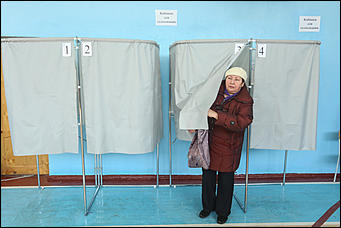 19 марта 2018 г.,Барнаул. Екатерина Смолихина Как Барнаул выбирал президента России