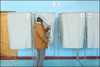 19 марта 2018 г.,Барнаул. Екатерина Смолихина Как Барнаул выбирал президента России