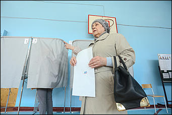 19 марта 2018 г.,Барнаул. Екатерина Смолихина Как Барнаул выбирал президента России