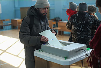 19 марта 2018 г.,Барнаул. Екатерина Смолихина Как Барнаул выбирал президента России