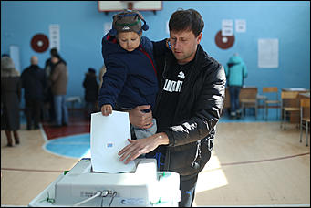 19 марта 2018 г.,Барнаул. Екатерина Смолихина Как Барнаул выбирал президента России