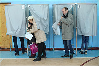 19 марта 2018 г.,Барнаул. Екатерина Смолихина Как Барнаул выбирал президента России