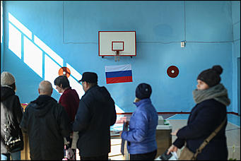 19 марта 2018 г.,Барнаул. Екатерина Смолихина Как Барнаул выбирал президента России