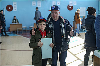 19 марта 2018 г.,Барнаул. Екатерина Смолихина Как Барнаул выбирал президента России