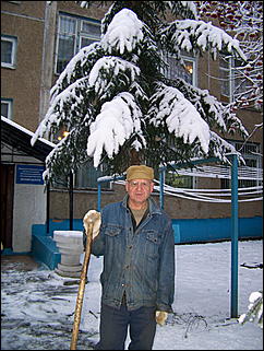 5 ноября 2009 г., Барнаул   В Барнаул пришла "зима"