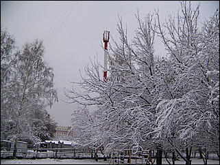 5 ноября 2009 г., Барнаул   В Барнаул пришла "зима"