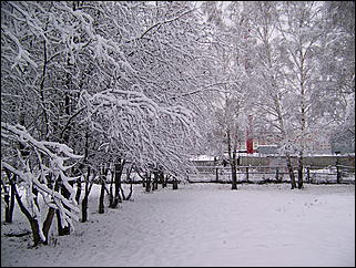 5 ноября 2009 г., Барнаул   В Барнаул пришла "зима"