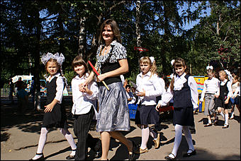 1 сентября 2007 г., Барнаул   Барнаул отпраздновал 1 сентября (фото Кристины Красниковой)