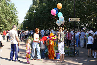 1 сентября 2007 г., Барнаул   Барнаул отпраздновал 1 сентября (фото Кристины Красниковой)