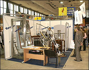 24 апреля 2007 г., Барнаул   Открытие XII специализированной выставки-ярмарки "Строительство. Благоустройство. Интерьер"