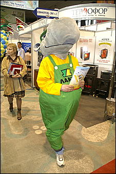 24 апреля 2007 г., Барнаул   Открытие XII специализированной выставки-ярмарки "Строительство. Благоустройство. Интерьер"