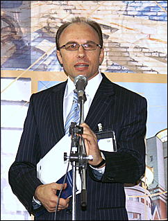 24 апреля 2007 г., Барнаул   Открытие XII специализированной выставки-ярмарки "Строительство. Благоустройство. Интерьер"