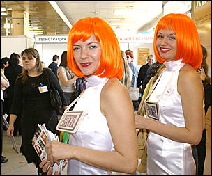 24 апреля 2007 г., Барнаул   Открытие XII специализированной выставки-ярмарки "Строительство. Благоустройство. Интерьер"