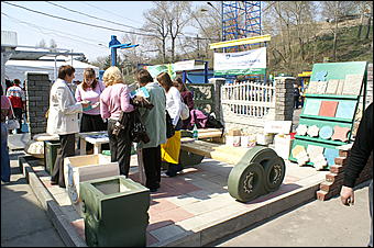 24 апреля 2007 г., Барнаул   Открытие XII специализированной выставки-ярмарки "Строительство. Благоустройство. Интерьер"