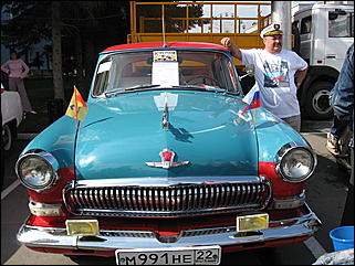 22 августа 2009 г., Барнаул   Праздник для первоклассников, выставка ретро-автомобилей и цветов в День рождения Барнаула