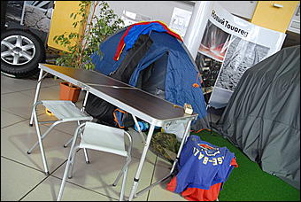 22 июля 2010 г., Барнаул   Новый Volkswagen Touareg в дилерсклм центре Volkswagen - АлтайЕвроМоторс