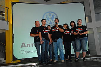 22 июля 2010 г., Барнаул   Новый Volkswagen Touareg в дилерсклм центре Volkswagen - АлтайЕвроМоторс