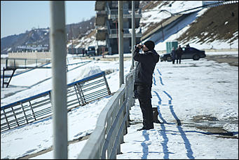 2 апреля 2018 г., Барнаул. Екатерина Смолихина   Несокрушимая глыба: река Обь в преддверии ледохода