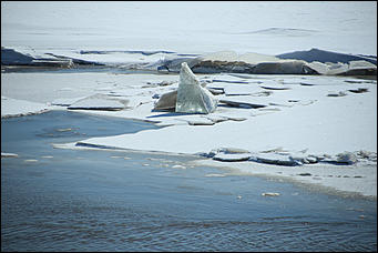 2 апреля 2018 г., Барнаул. Екатерина Смолихина   Несокрушимая глыба: река Обь в преддверии ледохода