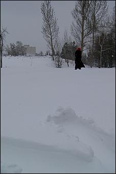 17 апреля 2008 г., Барнаул   "А снег идет..."