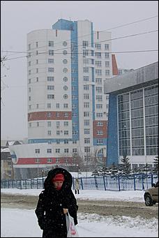 17 апреля 2008 г., Барнаул   "А снег идет..."