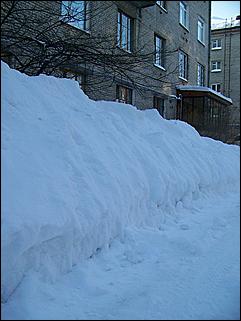 18 января 2009 г., Барнаул   Барнаул завалило снегом