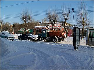 18 января 2009 г., Барнаул   Барнаул завалило снегом