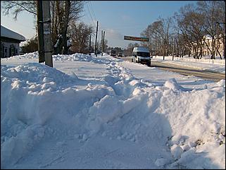 18 января 2009 г., Барнаул   Барнаул завалило снегом