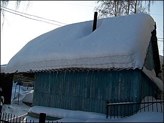 18 января 2009 г., Барнаул   Барнаул завалило снегом